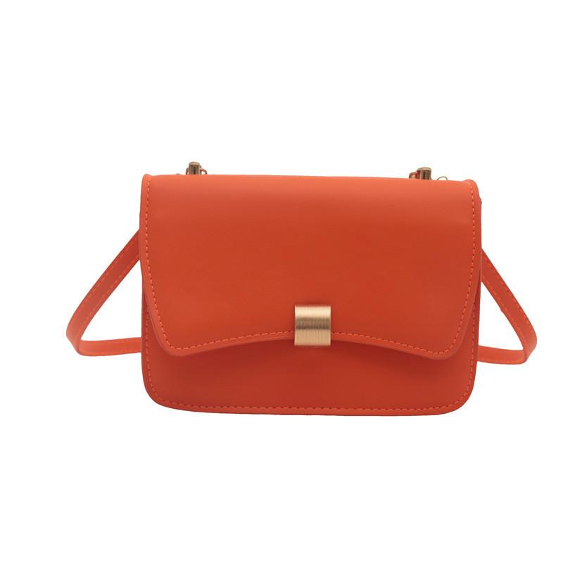 Trendy 2024 Summer Fashionable Casual Underarm Bag Stylish Square Shoulder Bag In Black Green White Orange For Daily Use