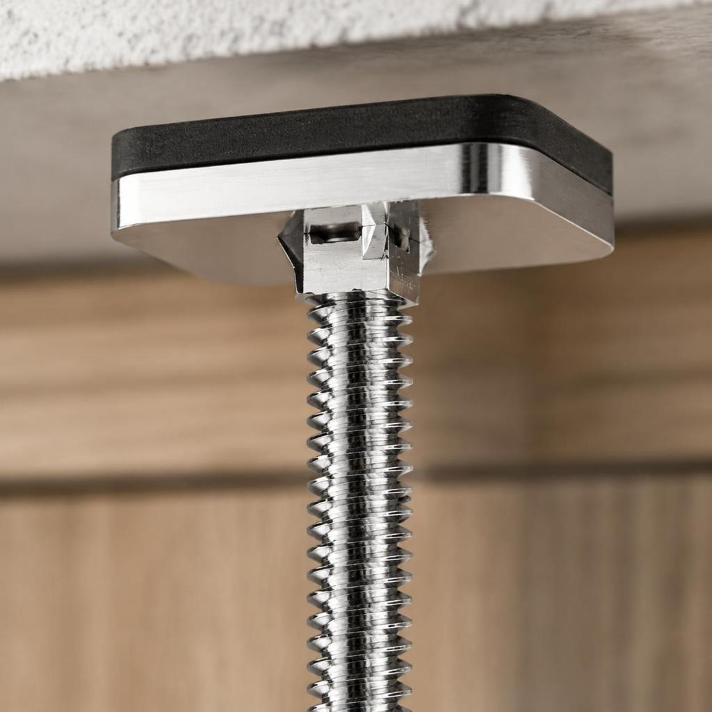 Under-Mount Sink Support Brace Heavy Duty Undermount Sink Bracket Home Repair Hardware Universal Fit Space Saving for Bathroom