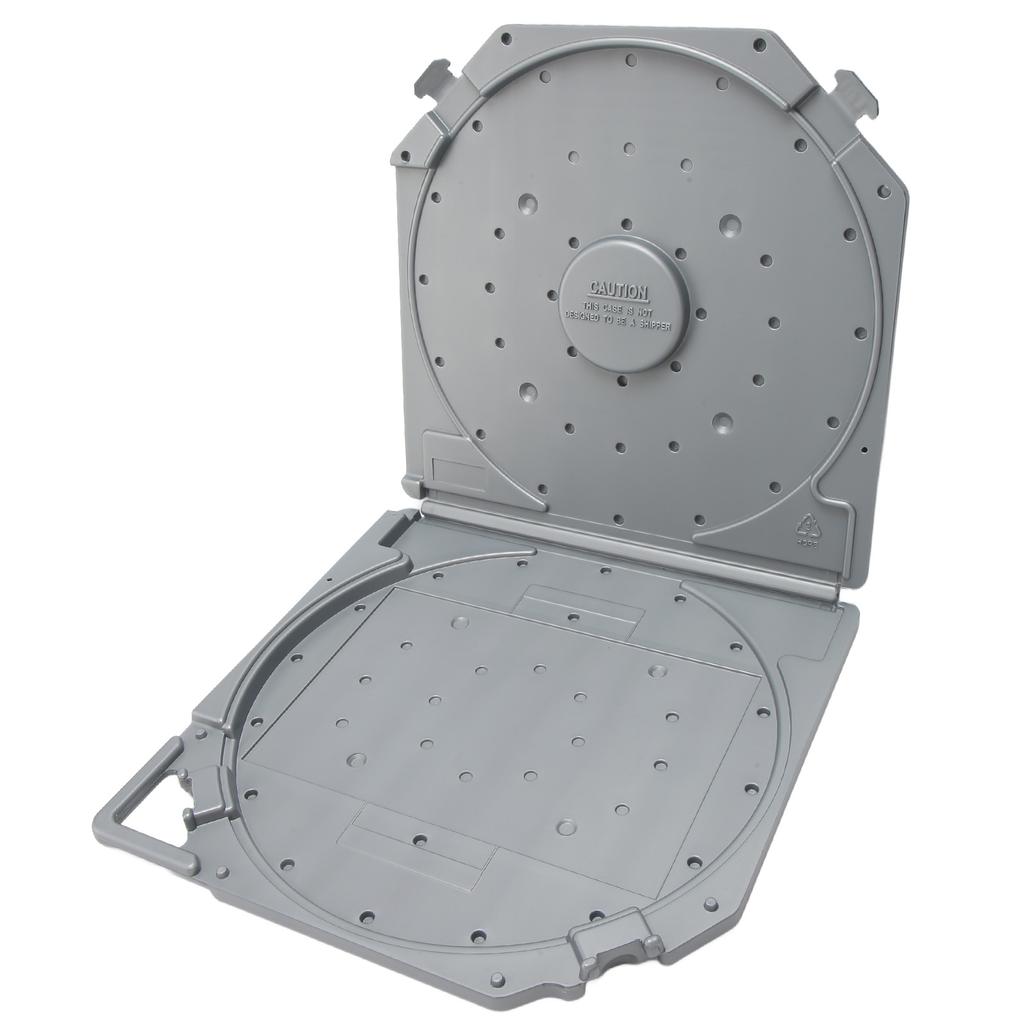 10 Inch Empty Tape Reel Storage Box Scratch Resistant Full Open Reel Sound Tape Box for Sound Tapes