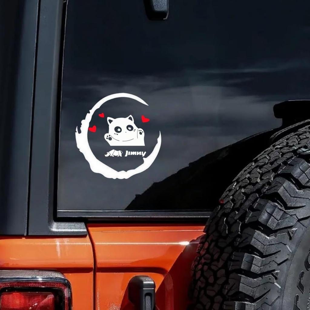 Yaris Cross Yaris Cross (500% Attention Presence) Gas Vent Cover Sticker Rey Comic Cat