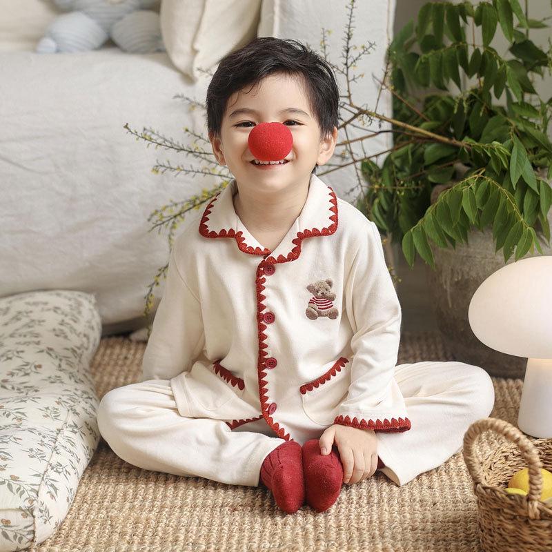 

Quality Children s Pajamas: Autumn/Winter Style for Boys & Girls, Volcano Warm, Thickened for Middle & Older Kids 160cm
