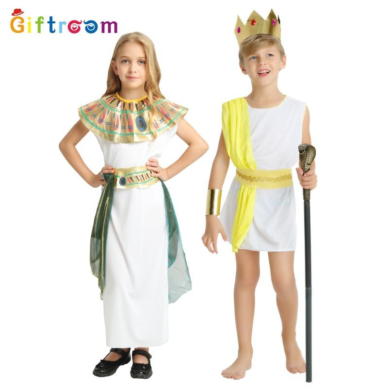 Halloween Golden Zeus Cleopatra Cosplay Costume Masquerade Ball Stage Performance Costume