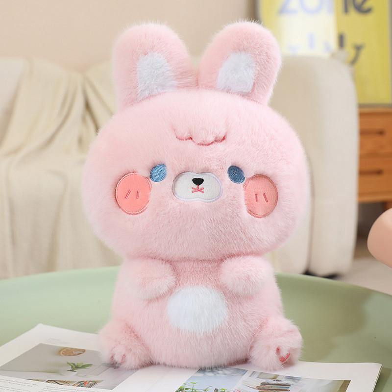 Rabbits Capybaras Elephants Dog Bears Fox Plush Toy Doll Decoration Gift Kids
