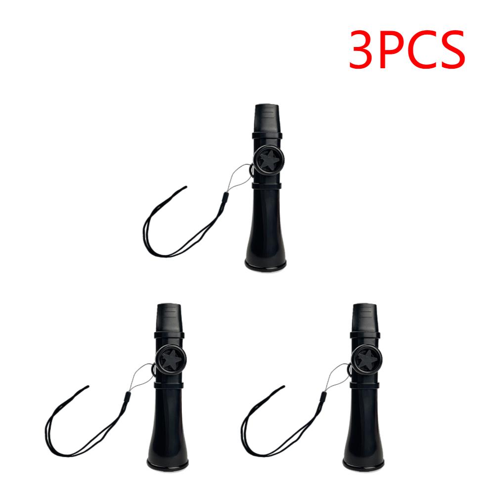 1-3 st musikinstrument med snodd Rolig musikalisk visselpipa Plastdudu Munstycke Flöjt för barn och vuxna