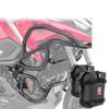 Set Motorschutz oben unten + Gepäcktaschen für Honda NC 750 X 21-24 schwarz
