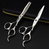 6.0-Inch TON Hairdressing Barber Scissors - Straight & Thinning Shears