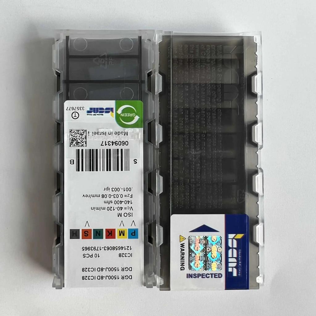 ISCAR / DGR1500J-8D IC328 /Industrial Indexable Carbide Inserts 10 PCS