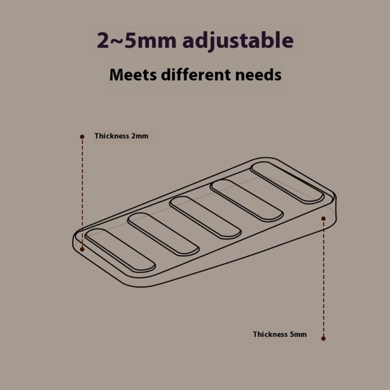 4/8Pcs Adjustable Furniture Leveling Pad Wedge Gasket Table Stabilizers Furniture Pad Levelers Easy To Install