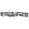 VidaXL Palette Garden Lounge Set 6 Pcs Wood Grey
