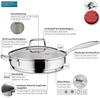 Kela Flavoria Frying Pan with Lid 24 Cm (10185)