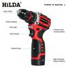 HILDA 16.8V Brushless Lithium-ion Cordless Drill - Compact, High Power, Large Capacity Handheld Electric Drill.