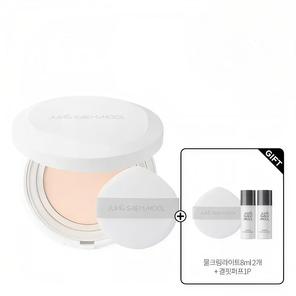 Jungsaemmool Mesh Cushion  Main  + Water Cream Light 8ml 2pcs + Puff 1p