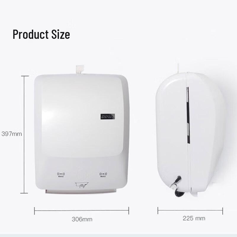SVAVO PL-151063 Automatic Touchless Wall-Mounted Paper Dispenser
