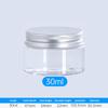 5Pcs Travel Face Cream Jar Empty Plastic Cosmetic Makeup Bottle 20ml 30ml 50ml Transparent Storage Container Refillable Bottles