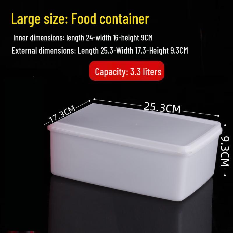 ZISIZ Refrigerator Fresh-keeping Storage Box Set