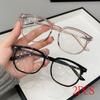 2PCS Anti-blue Light Glasses for Women with Regular Eyeglass Frame Finished Retro Flat Light Frame