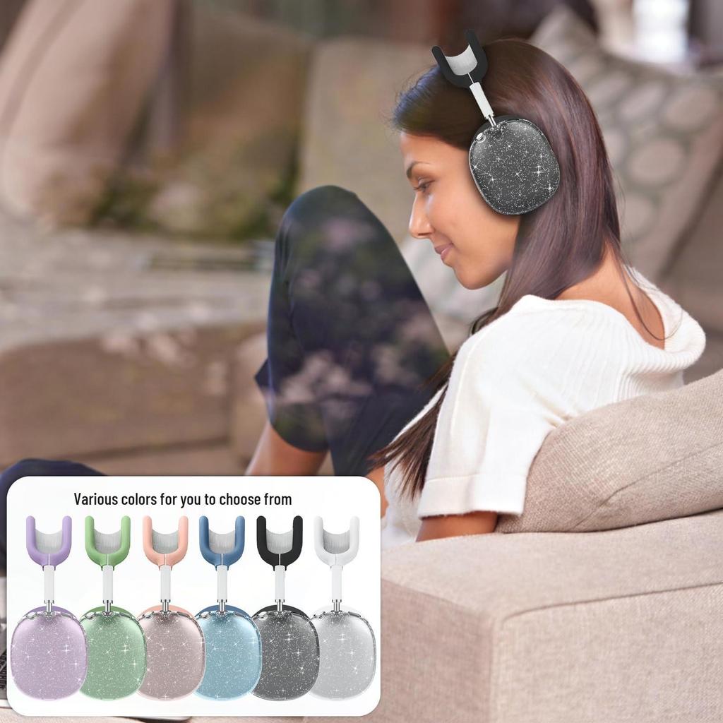 Průsvitný ochranný kryt pro sluchátka Apple AirPods Max