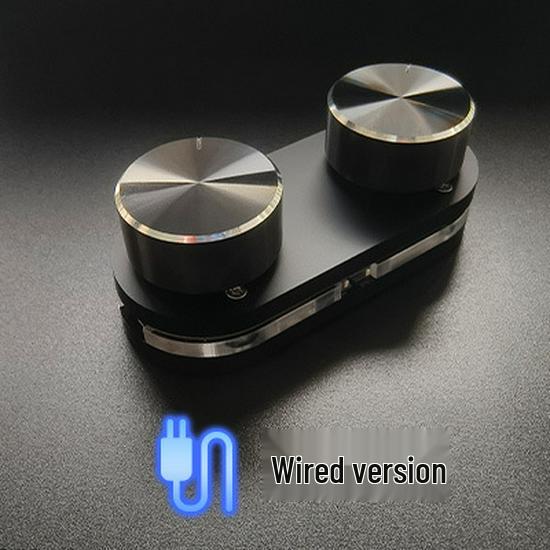 USB Wired/Wireless Bluetooth Multimedia Controller: Custom Mini Keyboard & Computer Speaker Control