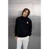 Fleece Half Zip Sweatshirt Black Swag Ball