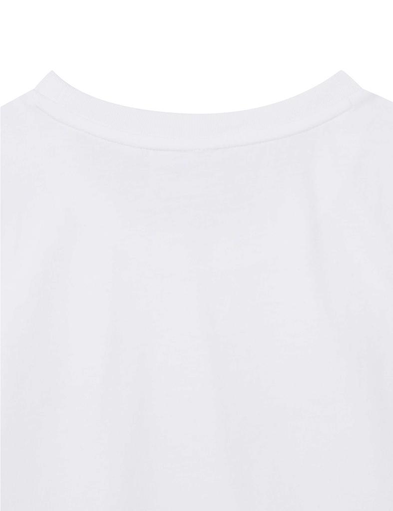 Enbiei Small Logo Sleeveless White