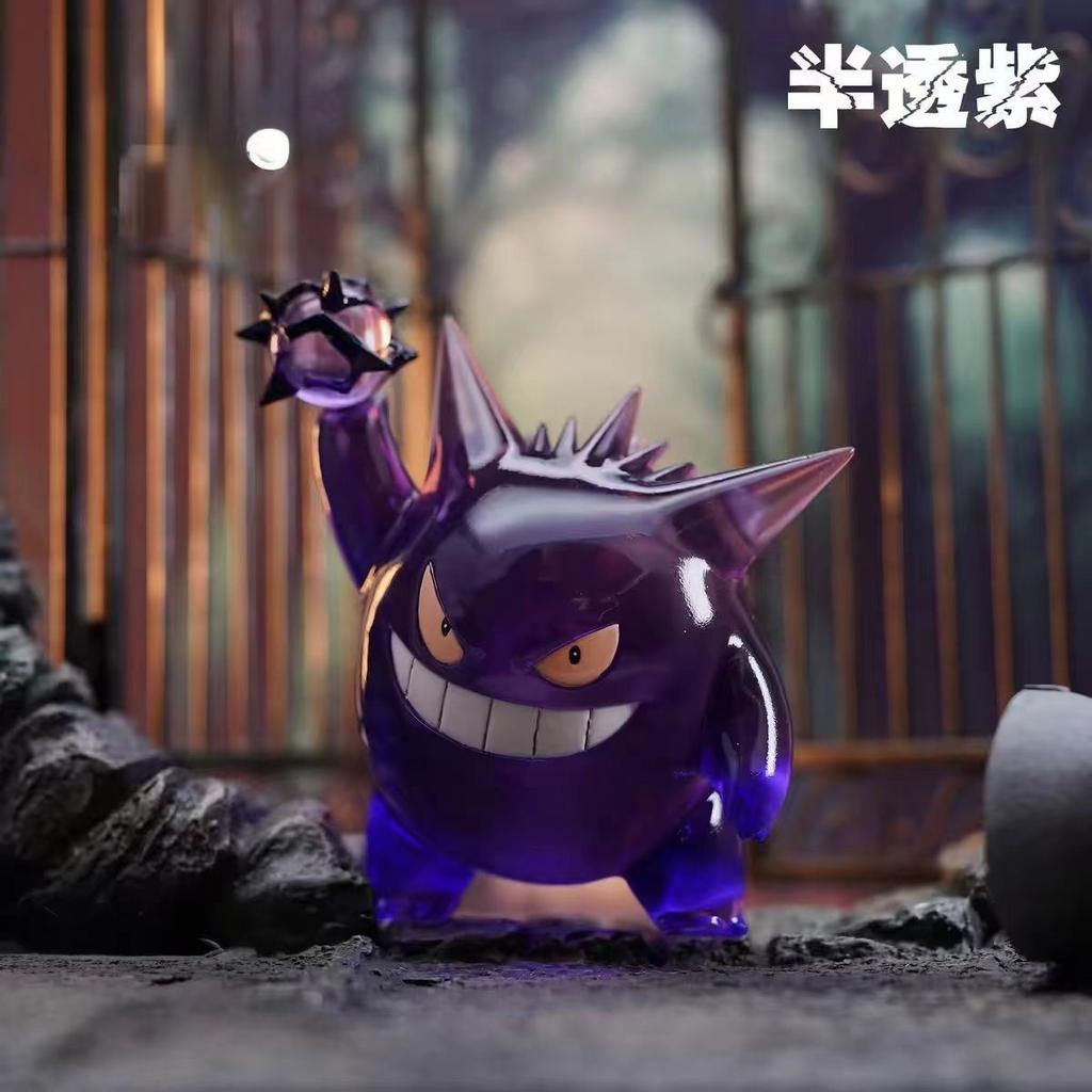 Pokémon Action Figure Gk Gengar Anime Figures Transparent Gengar Figurine Pvc Room Decoration Birthday Gift For Kids Toy