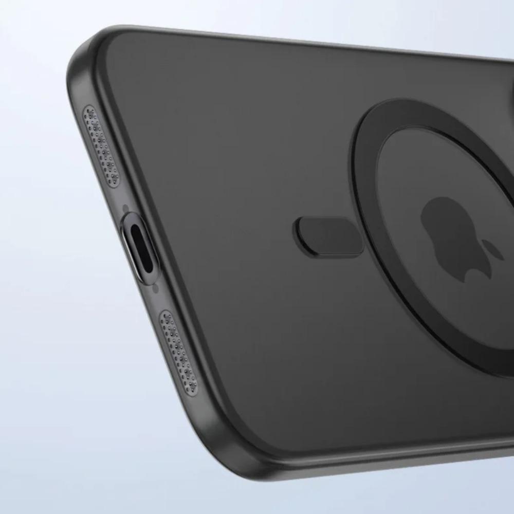 Luxuriöse Matte Ultradünne Transparente Magsafe Wireless Charge Handyhülle für IPhone 17 Air 16E 15 14 Plus 13 12 11 Pro Max Harte PC Schutzhülle