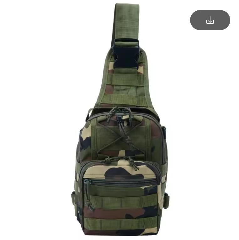 

Тактичний рюкзак Військова нагрудна сумка Камуфляжний рюкзак На природі Туризм Кемпінг Подорож Спорт Водонепроникна сумка через плече
