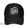 Coastal Wave Escape Retro Lettering Mesh Baseball Cap Polyester Forward Observations Hat Adjustable Golf Hat Summer