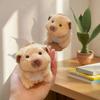 Loveable Hamster Soft Plush Keyring Attractive Backpack Hanging Decoration Gifts