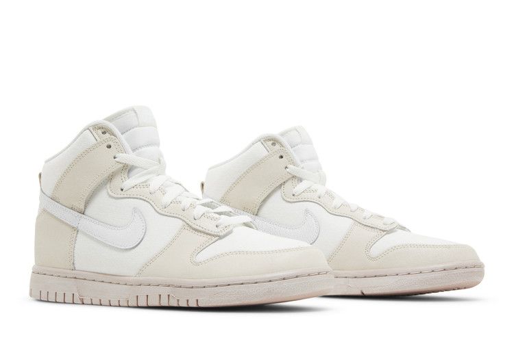 Nike Dunk High Retro PRM Cracked Leather Swoosh Men's Sneakers