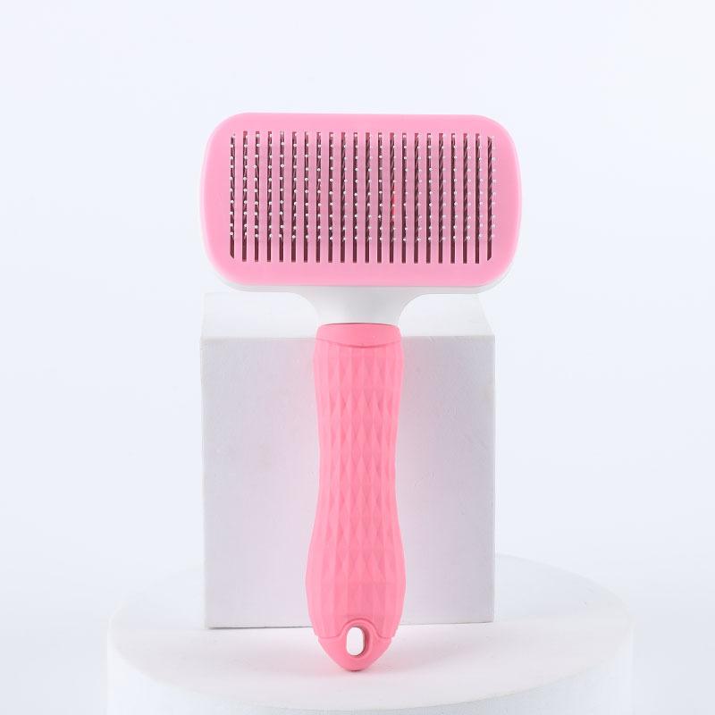 Dog Hair Remover Brush Cat Comb Grooming Massage Brush for Shedding Grooming Pet Removes Hairs Cleaning Bath Brush Dog Supplies