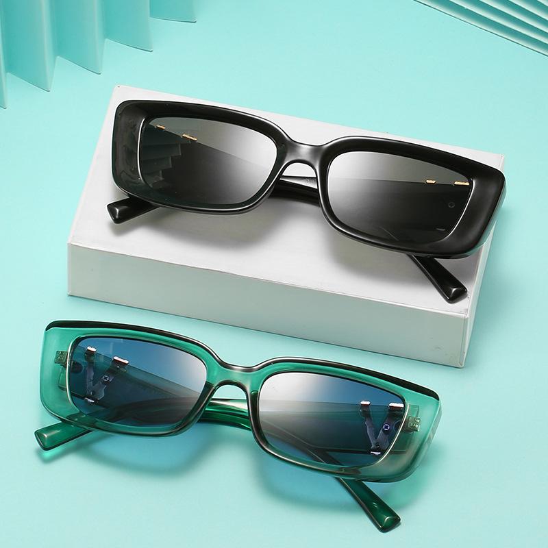 Fashion Sunglasses 2022 | V Rectangle Sunglasses | Fashion Glasses Uv400 - Retro Cat