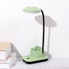 Table Lamp LED No Blue Light Flicker Free Flexible 360 Degree Adjustable Neck USB Charging Desk Light with Mobile Phone Holder