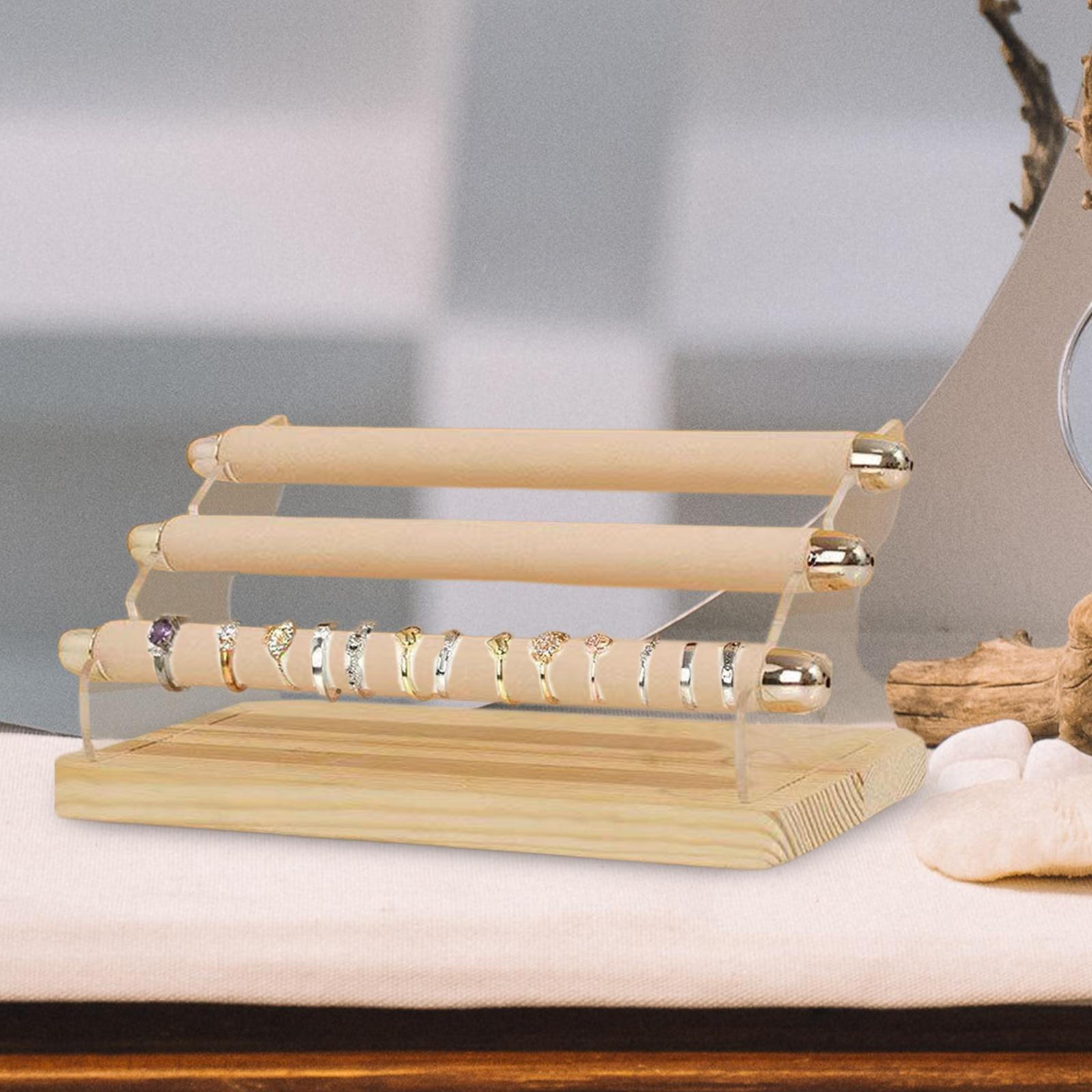 

- Подставка для демонстрации, органайзер для ювелирных изделий, стеллаж для хранения, держатель для столешницы бежевый