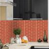 30x30CM Kitchen Touch Feel 3D Texture 4MM Thickness Wall Paper Tile Sticker Decal Home Decoration