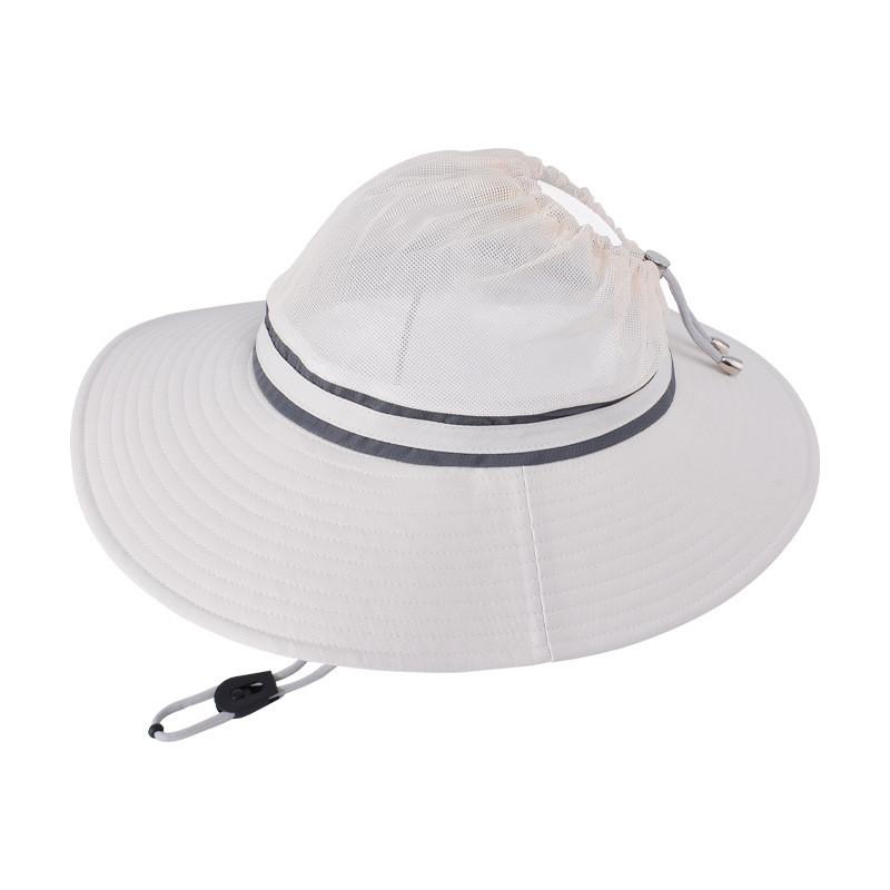 

Outdoor Sun Hat For Women With Wide Brim Polyester Breathable Sun Protection For Hiking Fishing And Travel