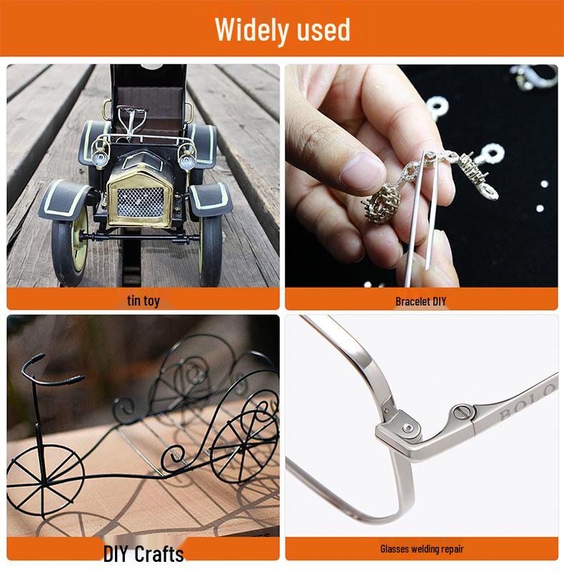 Handheld Gold & Silver Jewelry Spot Welder: 50-80A for Rings, Necklaces & More