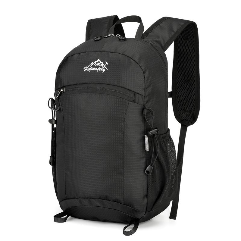 Schoolbag Outdoor Sports Lightweight Folding Backpack Large Capacity Portable Hiking Bag Sports Leisure Cycling Backpack