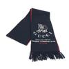 BE LOVED Logo Scarf Fringe Scarf Wool Black/Red