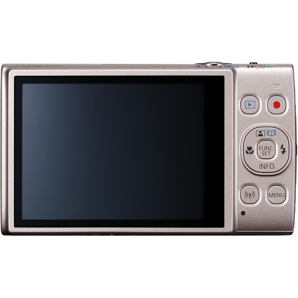 Canon IXY650m Compact Digital Camera, Silver, 12x Optical Zoom/Wi-Fi Compatible, IXY650mSL