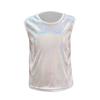 Loose Fit Sleeveless Holographic Tank Top for Kids Dancewear Shiny Sequin Reflective Performance Shirt Urban Style