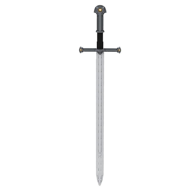 Lord of the Rings King's Sword Building Block Model - Creative Toy with Small Particles (MOC-140605)