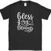 Bless My Blooms Spring Gardening T-Shirt Seasons Nature Gift Tee