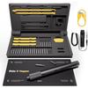 Elektrischer Schraubendreher-Set - hoto - 48-in-1 - magnetische Bits - LED-Licht - Typ-C-Aufladung
