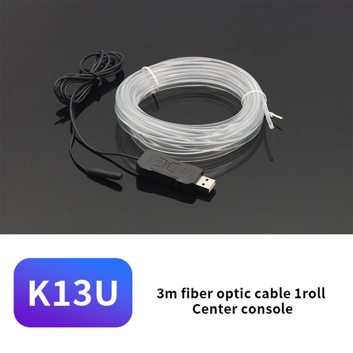 

LED Ambient Light Neon Car Interior Strip Light RGB Auto Environment Light APP Control Car Center Console Decoration Accessories