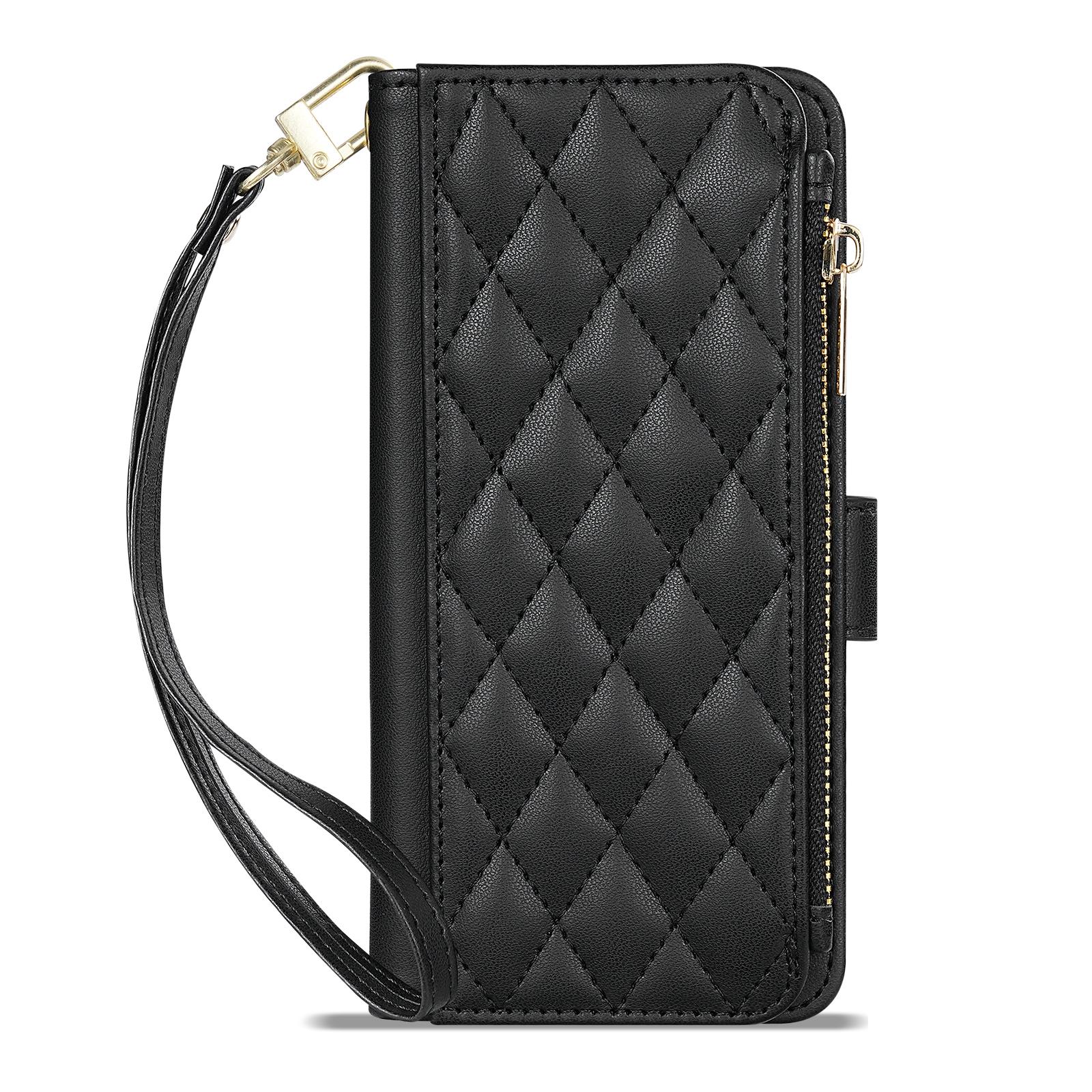 

Wallet Small Fragrance Zipper Cardslot Kickstand Magnetic Flip Leather Case For Samsung Galaxy S26 Ultra S25 Plus S24 FE S23 S22 Galaxy S25 Edge
