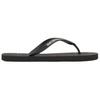 Emporio Armani Flat Slip-On Beach Sandals Unisex Sandals Black EX000041AF22188MC001