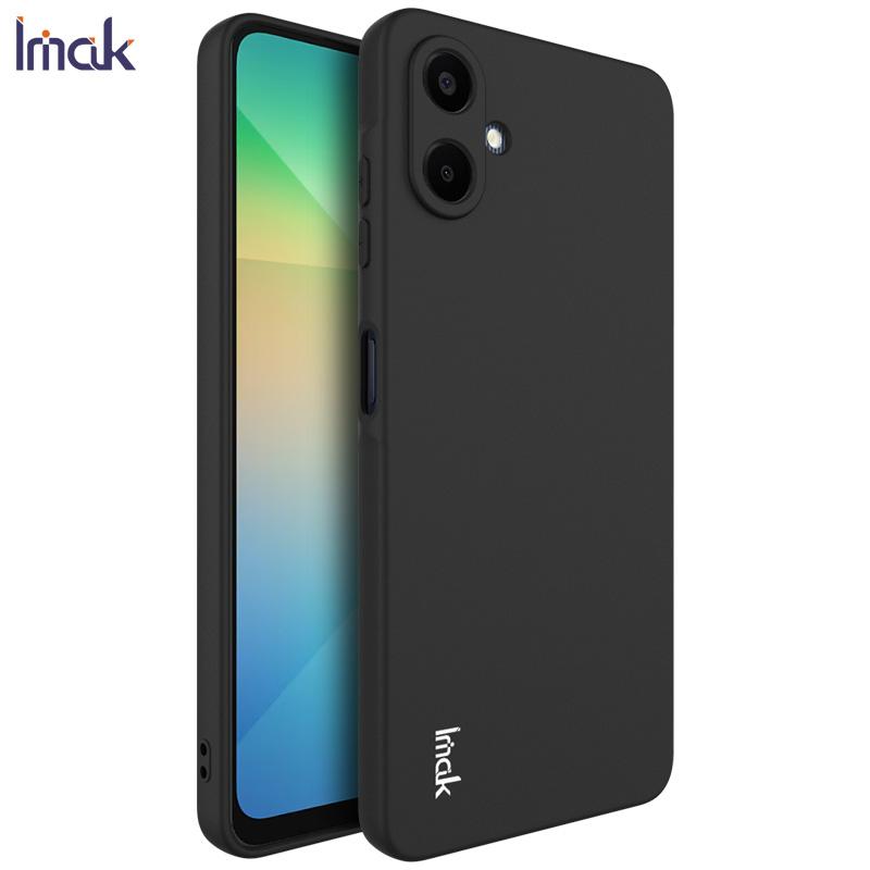 

For Samsung Galaxy A06 4G Phone Case IMAK UC-3 Matte Soft Cover Samsung Galaxy A06 4G чорний