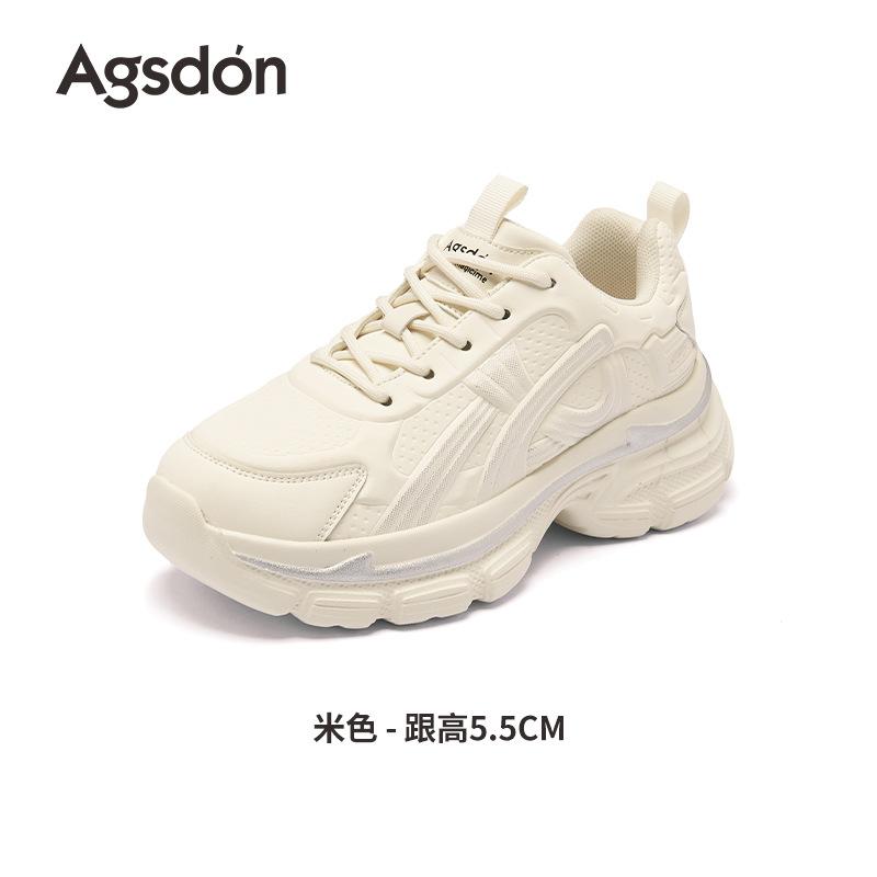 Weiße Dad-Sneaker neue Herbst-Studenten-Plateau-Sneaker leichte Bergsteiger-Freizeitschuhe