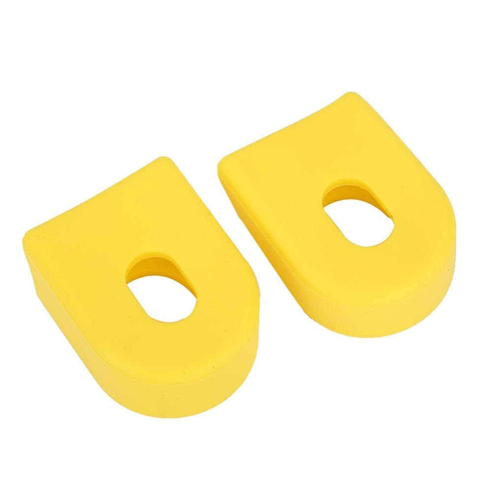 10PCS Multicolor Cycling Crank Boot Protectors Soft Crank Arm Protectors  Mountain Bike
